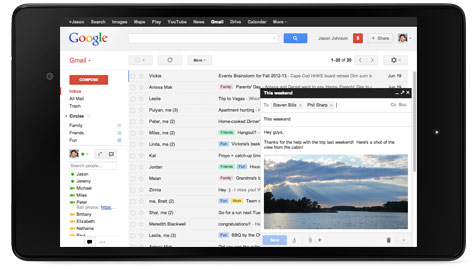 Gmail Interface